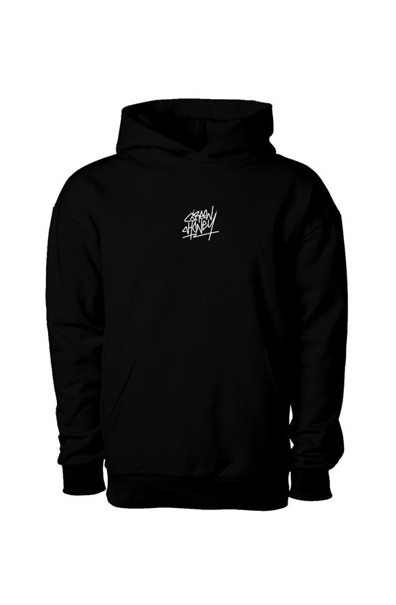 Oversized Threaded Logo Hoodie