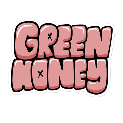 Street Honey: Volume One  Our Green Honey branded stickers are printed on durable, high opacity adhesive vinyl which makes them perfect for regular use, as well as for covering other stickers or paint. The high-quality vinyl ensures there are no bubbles when applying the stickers.